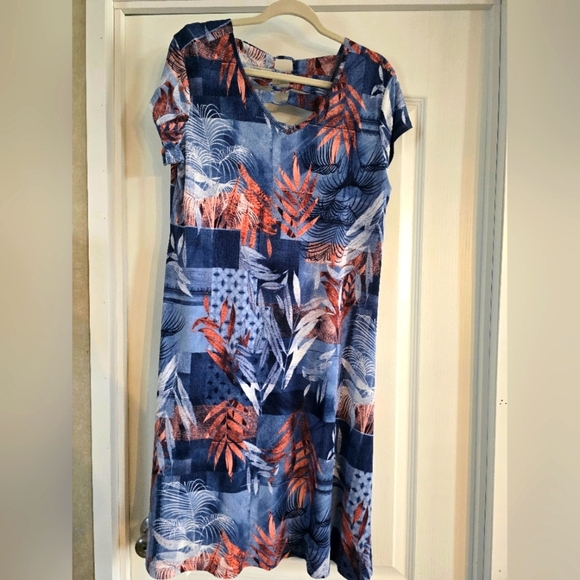 Ladies Lg Southern Lady Above Knee Dress - Picture 1 of 5